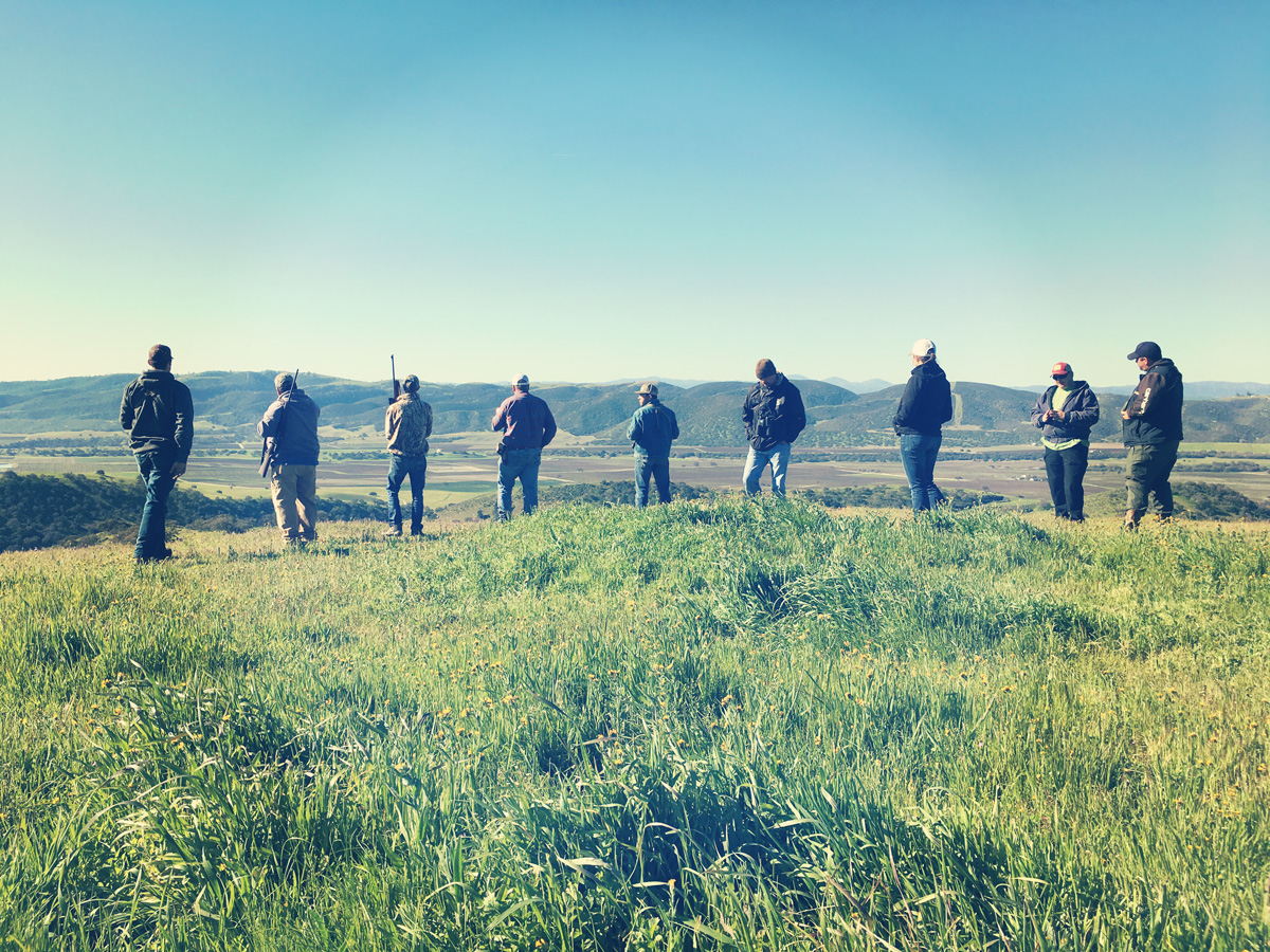 hunters in the wild