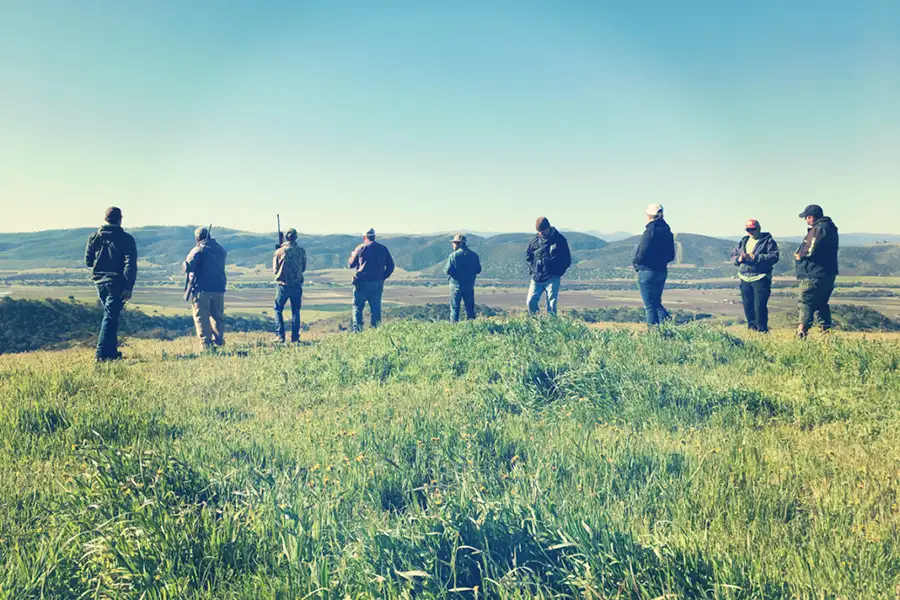 guided hunting in california