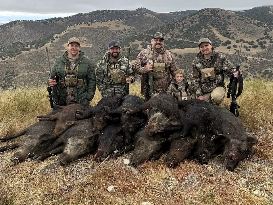 Guided Wild Pig Hunting in California